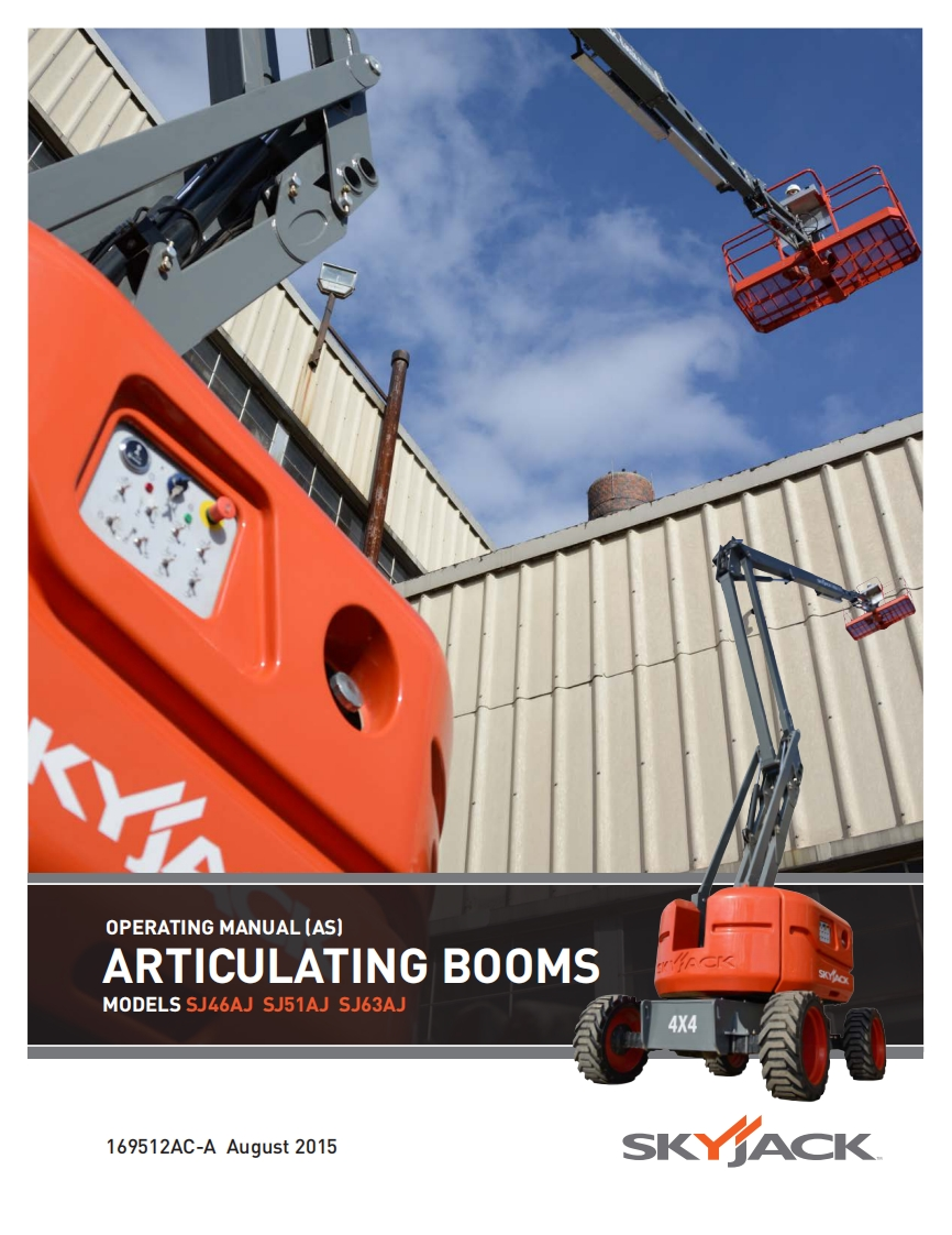Skyjack-SJ63AJ-Operations-Manual操作与维护保养说明书手册