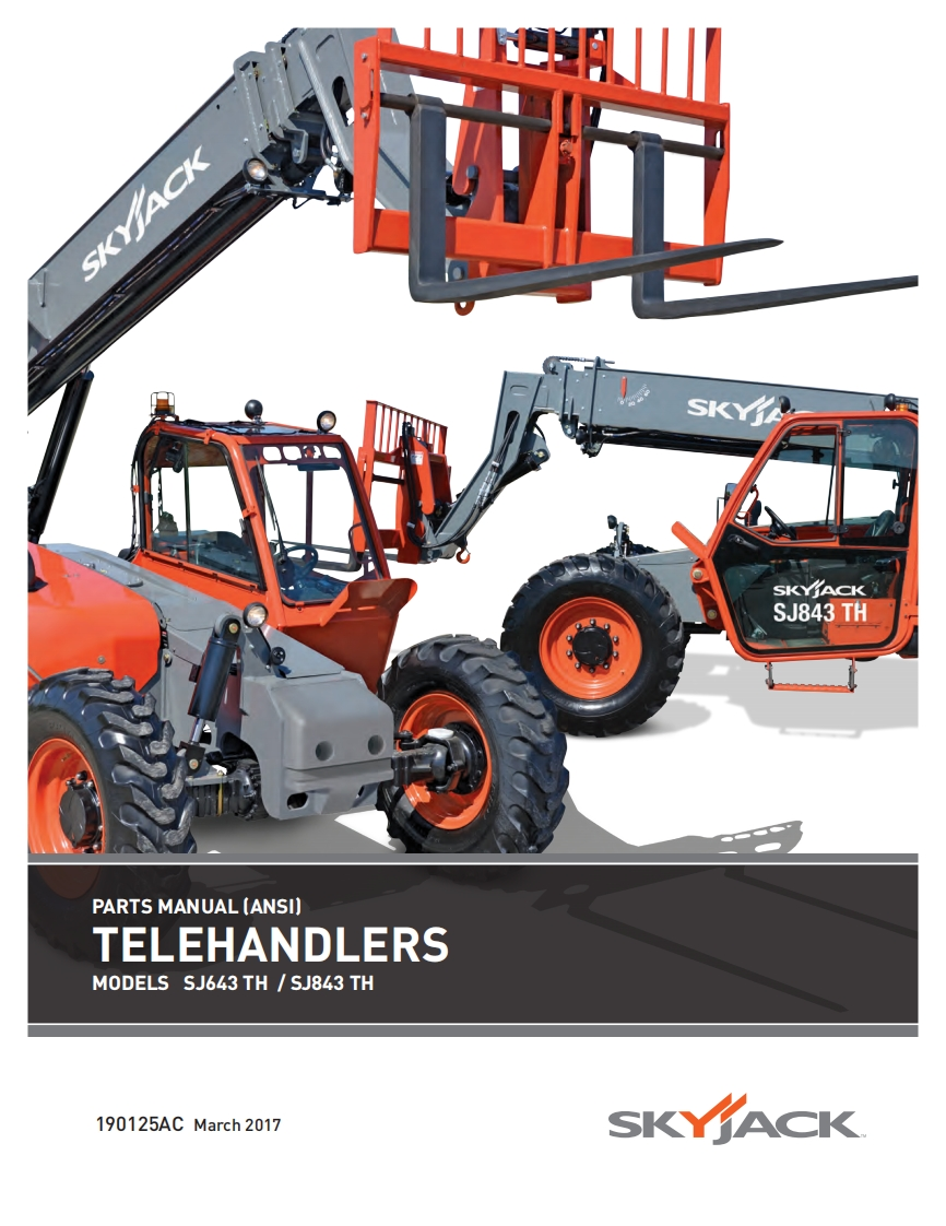 Skyjack-SJ643TH_零部件手册