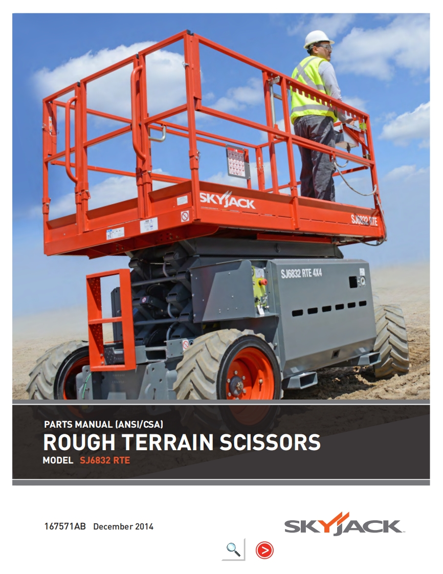 Skyjack-SJ6832RTE_零部件手册
