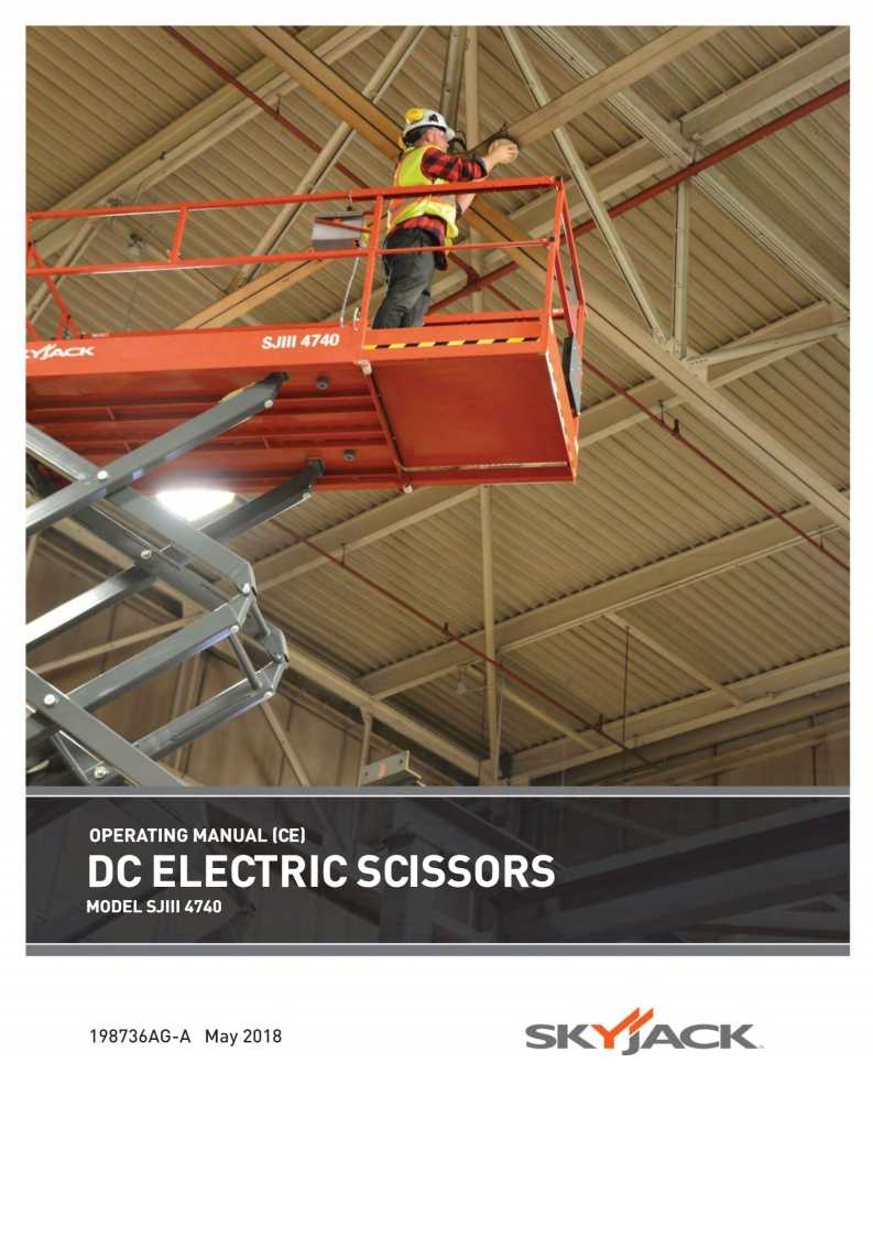 Skyjack-SJIII4740-Operator-Manual操作与维护保养说明书手册