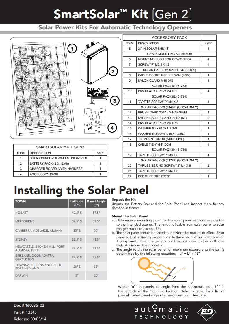 SmartSolar-Gen-2-操作说明书手册