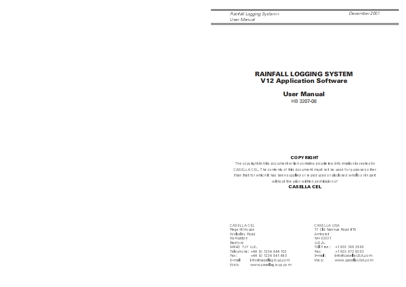 Software-for-the-Rainfall-gauge-system_手册说明书指南