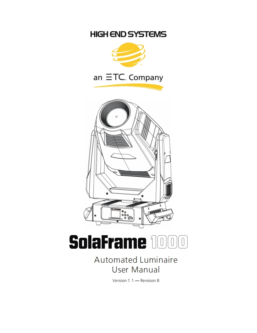 SolaFrame1000_操作说明书手册