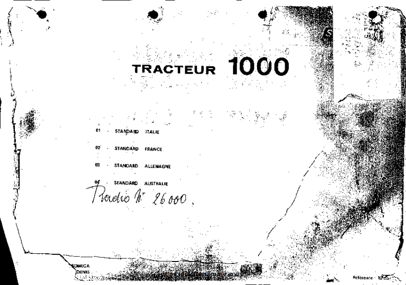 Someca-1000-Tractor-零部件手册-PDF