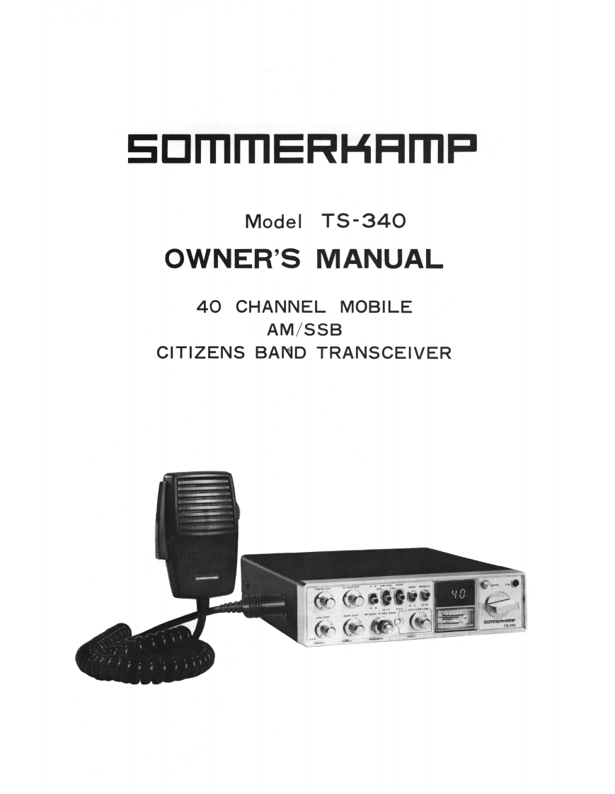 Sommerkamp_TS-340_(Manual操作说明书手册)
