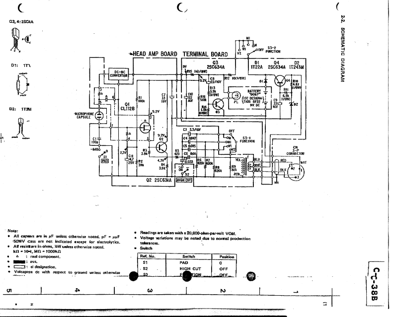 Sony_C38B_Schematic电器原理图