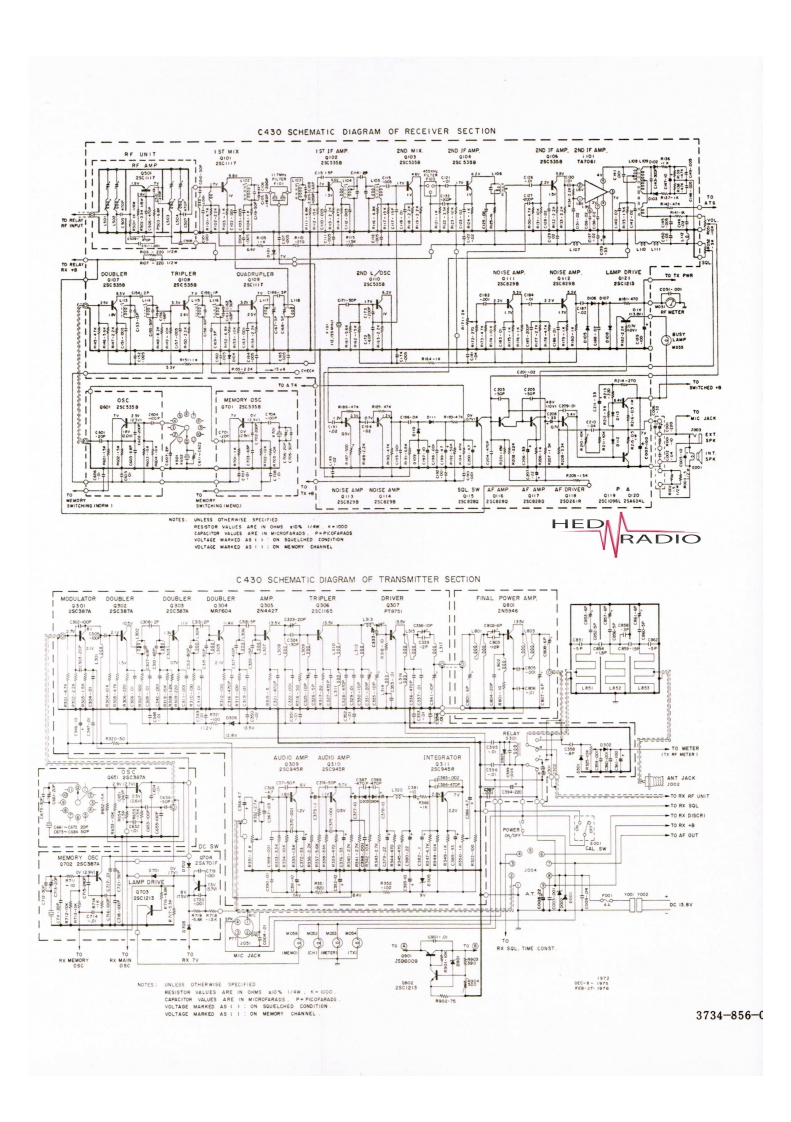 Standard_C-430_电器原理图