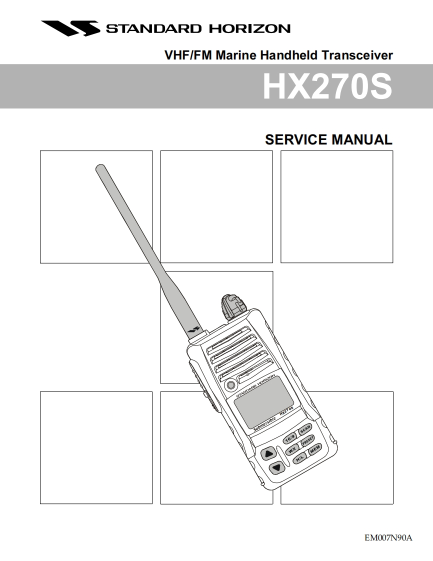 Standard_HX-270S_维修维护电器原理图手册