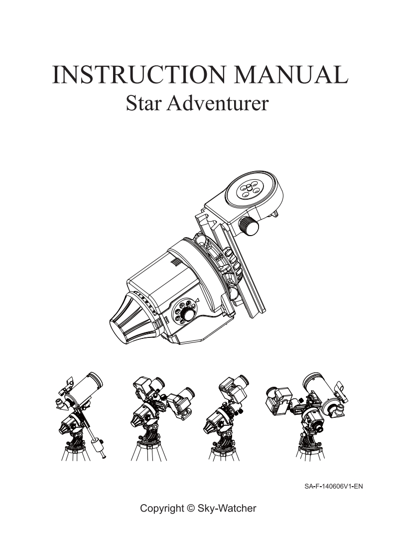 StarAdventurer_手册说明书指南
