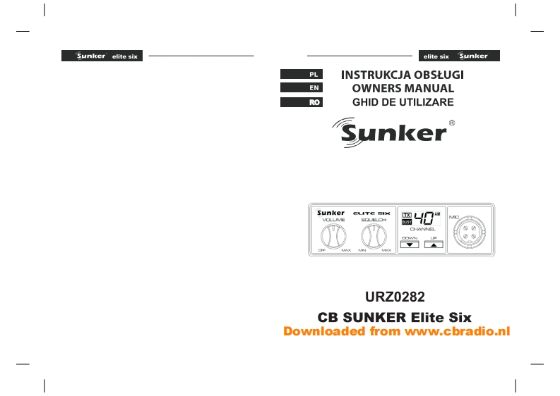 Sunker_Elite_Six_使用说明书手册_PL_RO