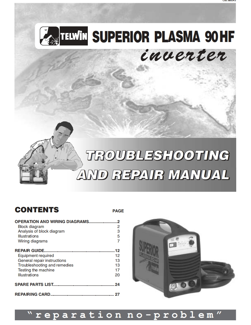 Superior_Plasma_90_HF维修手册