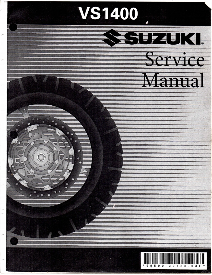 Suzuki-VS1400-Service-Manual-99500-39158-03E维修维护手册