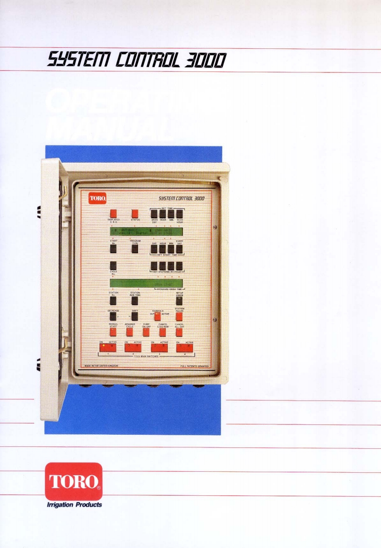 System-Control-3000-安装操作说明书手册