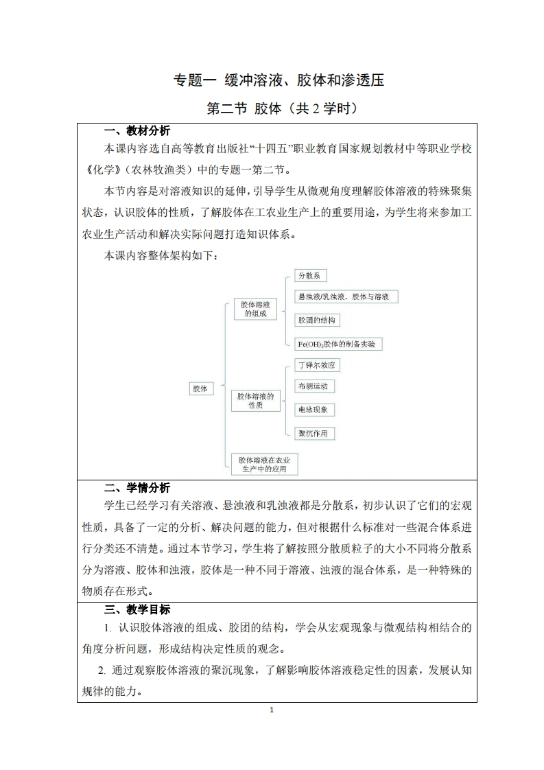 T-1-2第二节胶体