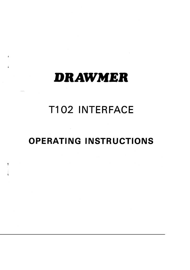 T102_操作说明书手册