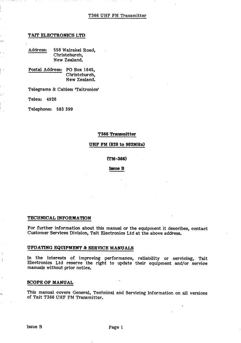 T366_Transmitter_使用说明书手册