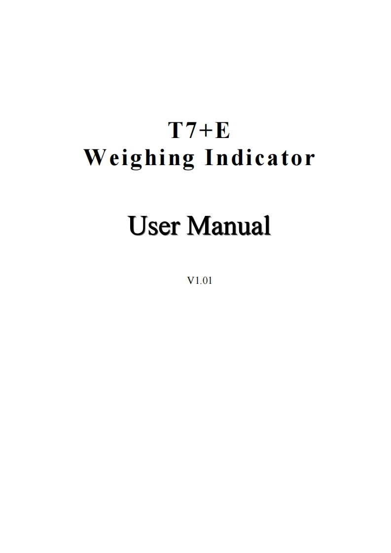 T7-User-manual使用说明书手册