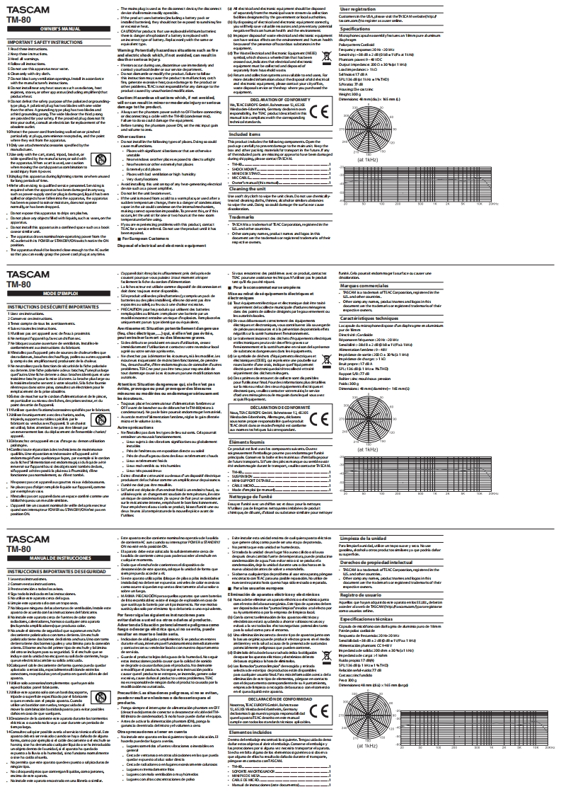 TASCAM-TM-80_Manual_multi操作说明书手册_vB