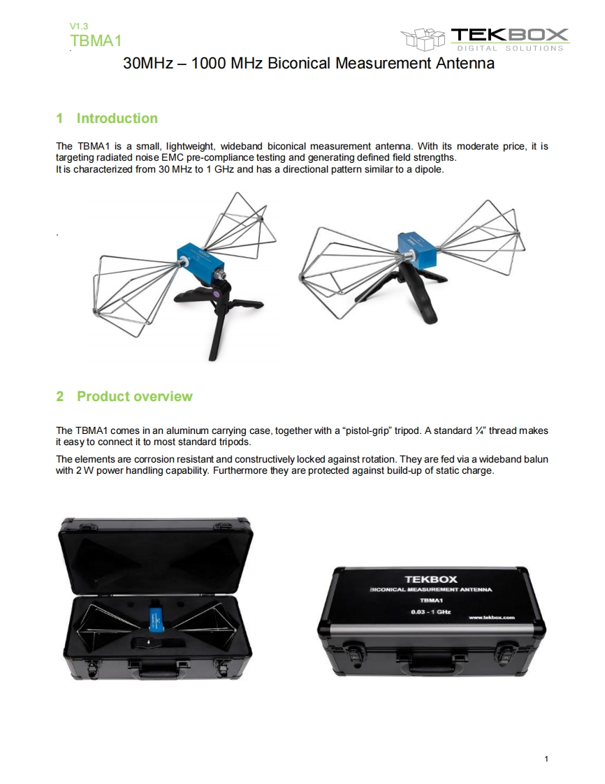 TBMA1-操作说明书手册