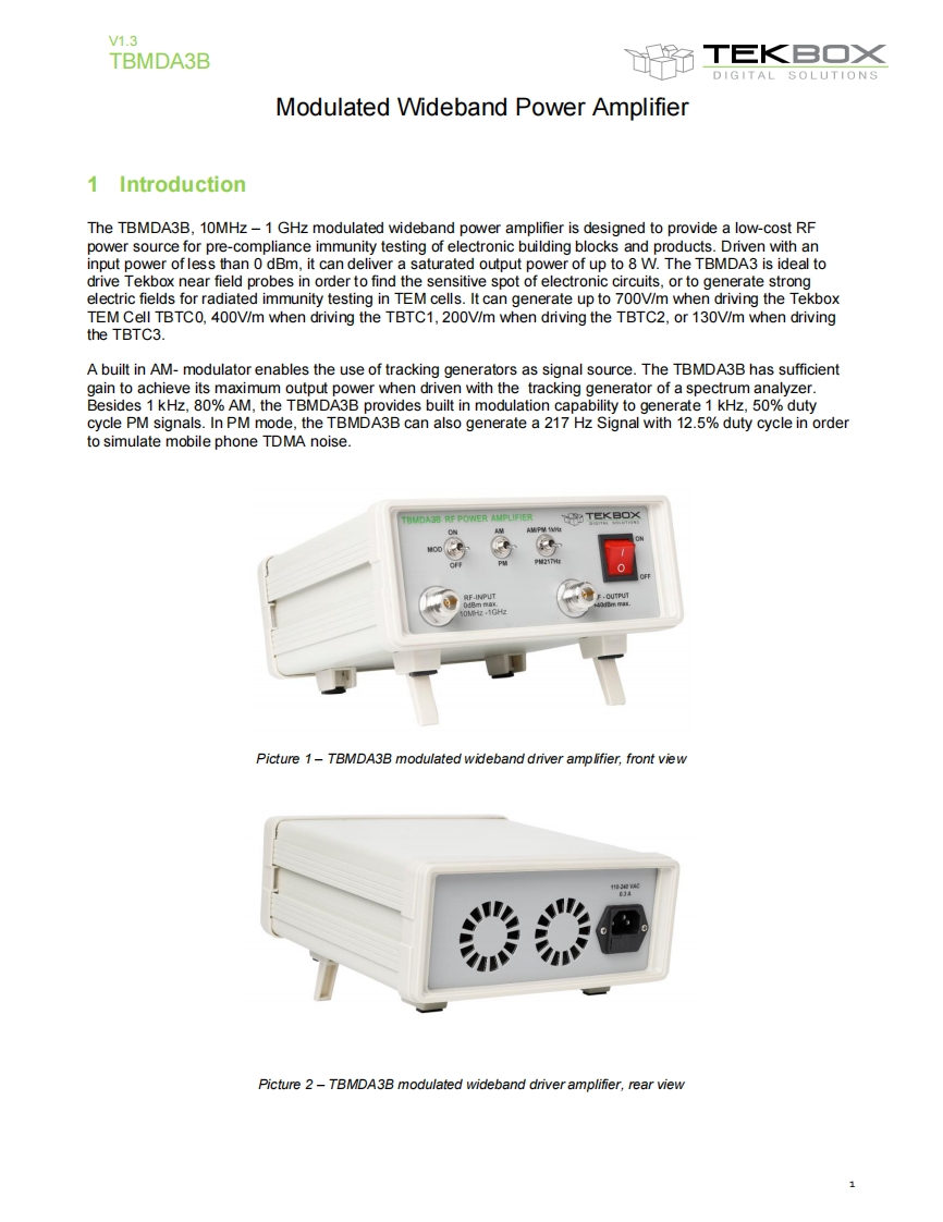 TBMDA3B_操作说明书手册