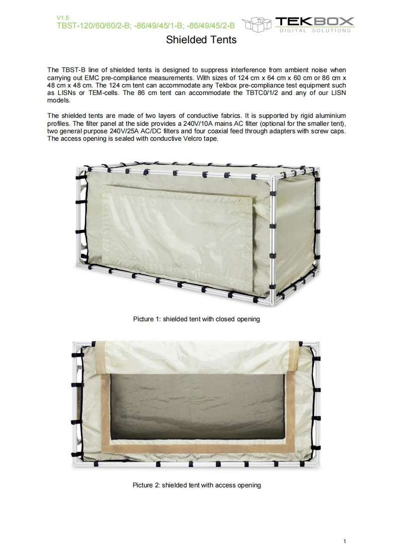 TBST_Tents_操作说明书手册