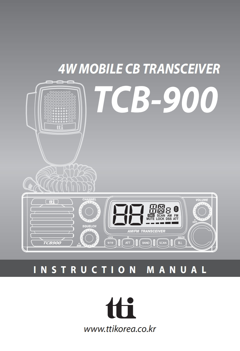 TCB900_使用说明书手册_ENG