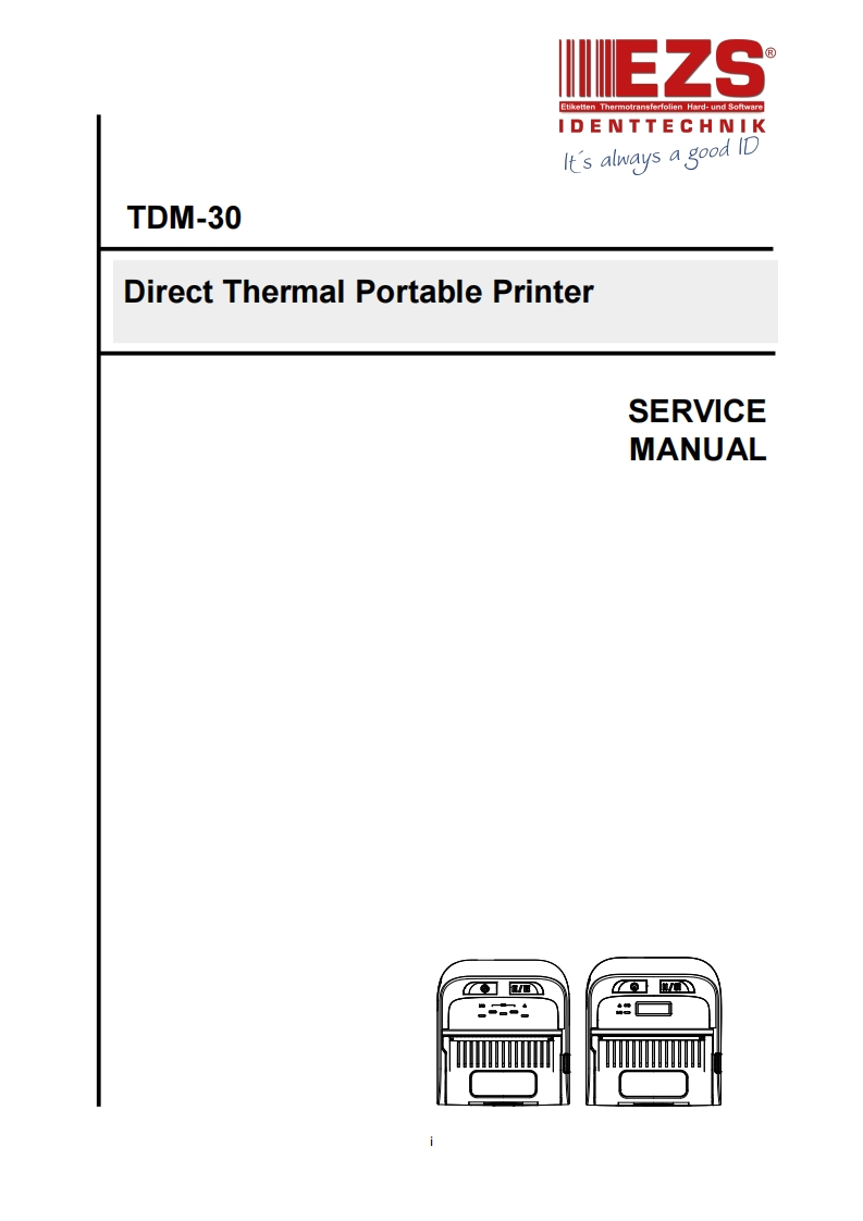 TDM-30_service_manual维修服务手册_E