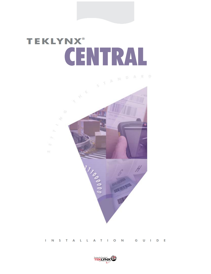 TEKLYNX-CENTRAL-v4.6-安装操作指南