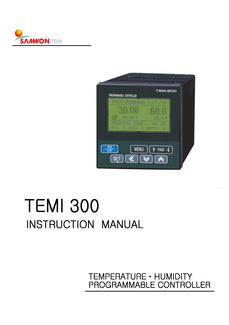 TEMI300操作说明书手册(eng)
