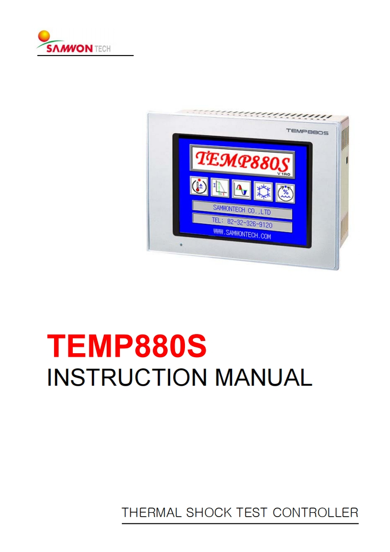 TEMP880S_操作说明书手册(eng)