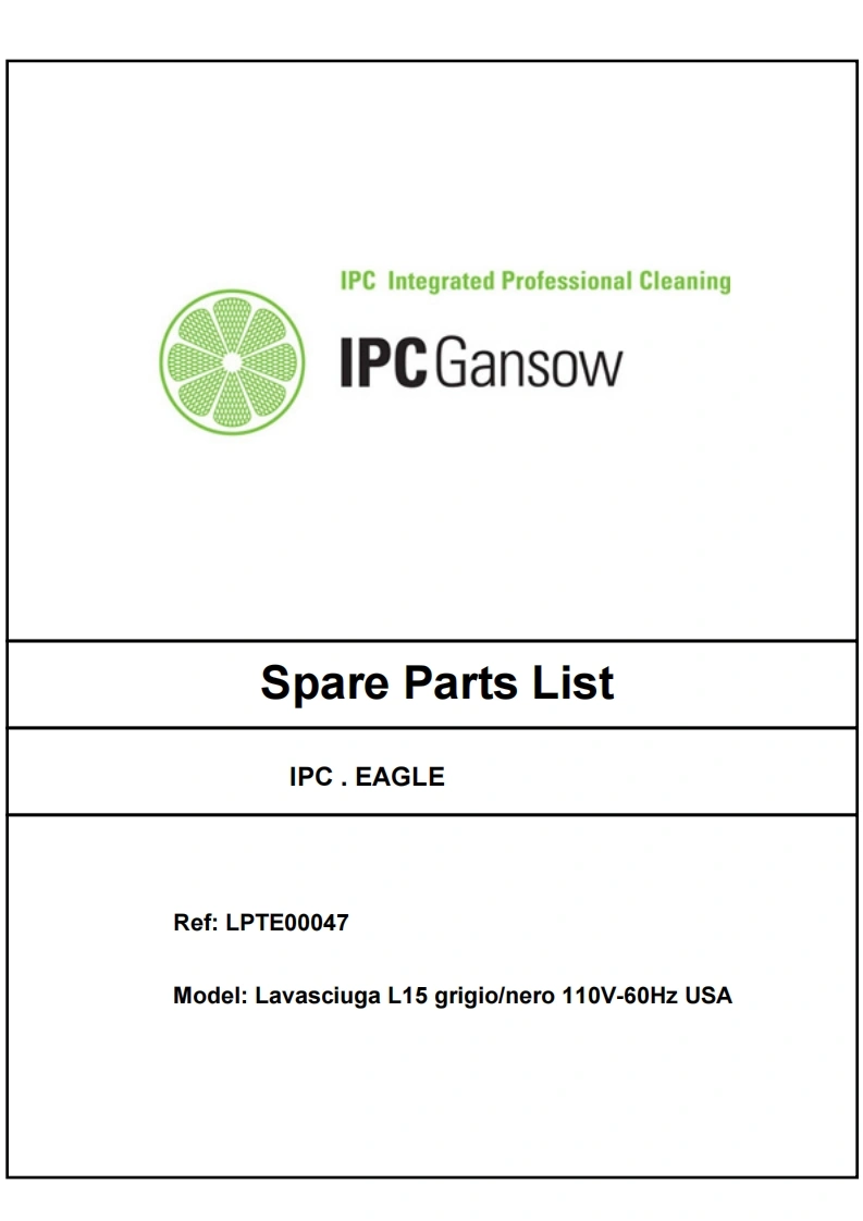 TENNANT-T15sc操作与维修手册含电器原理图-找手册网