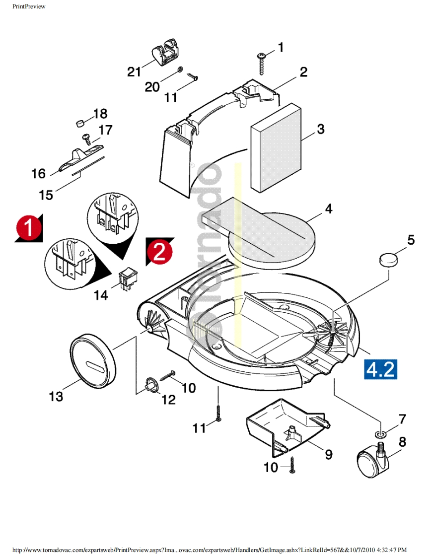 TENNANT-t201drycanistervac93290操作与维修手册含电器原理图