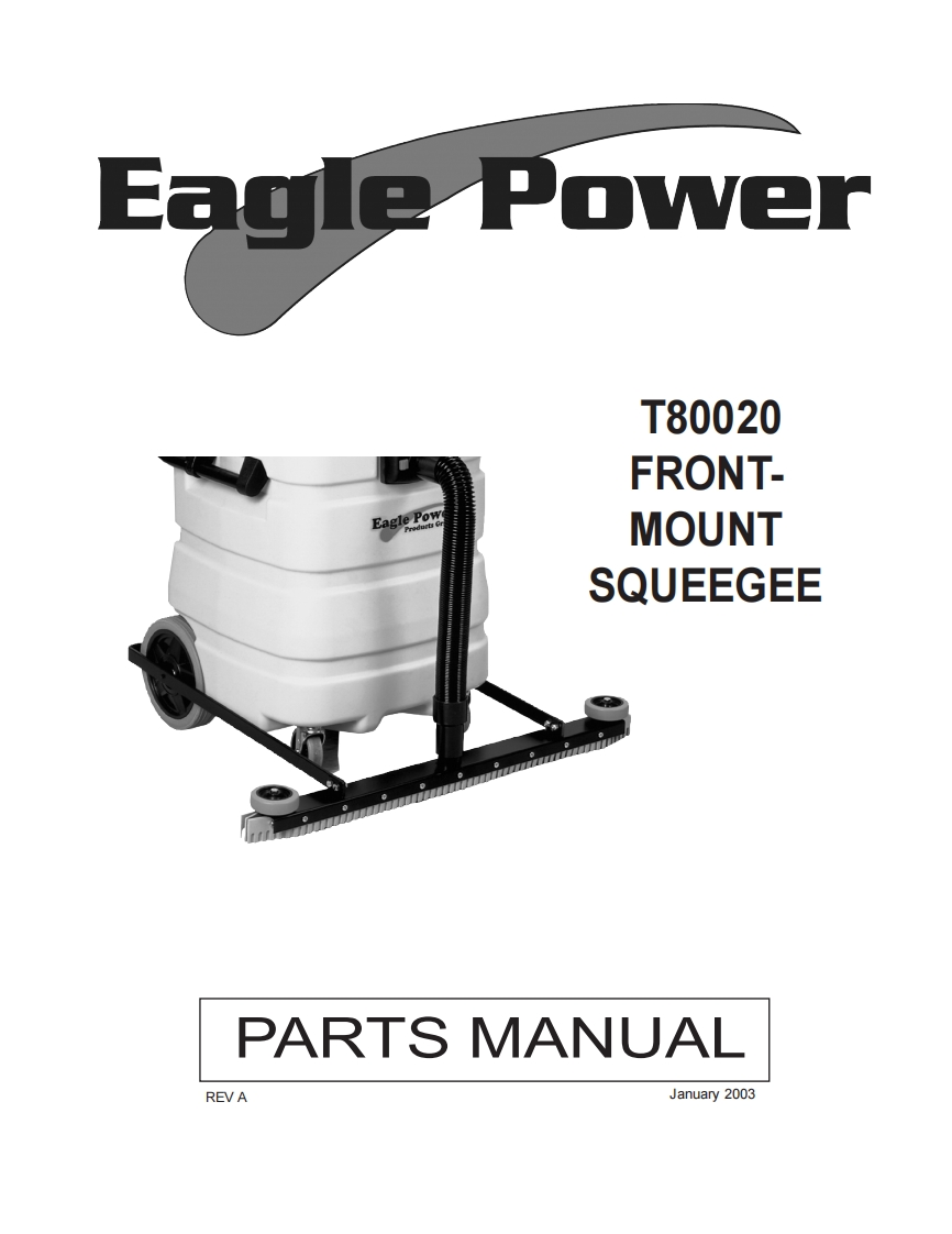 TENNANT-t80020fms操作与维修手册含电器原理图