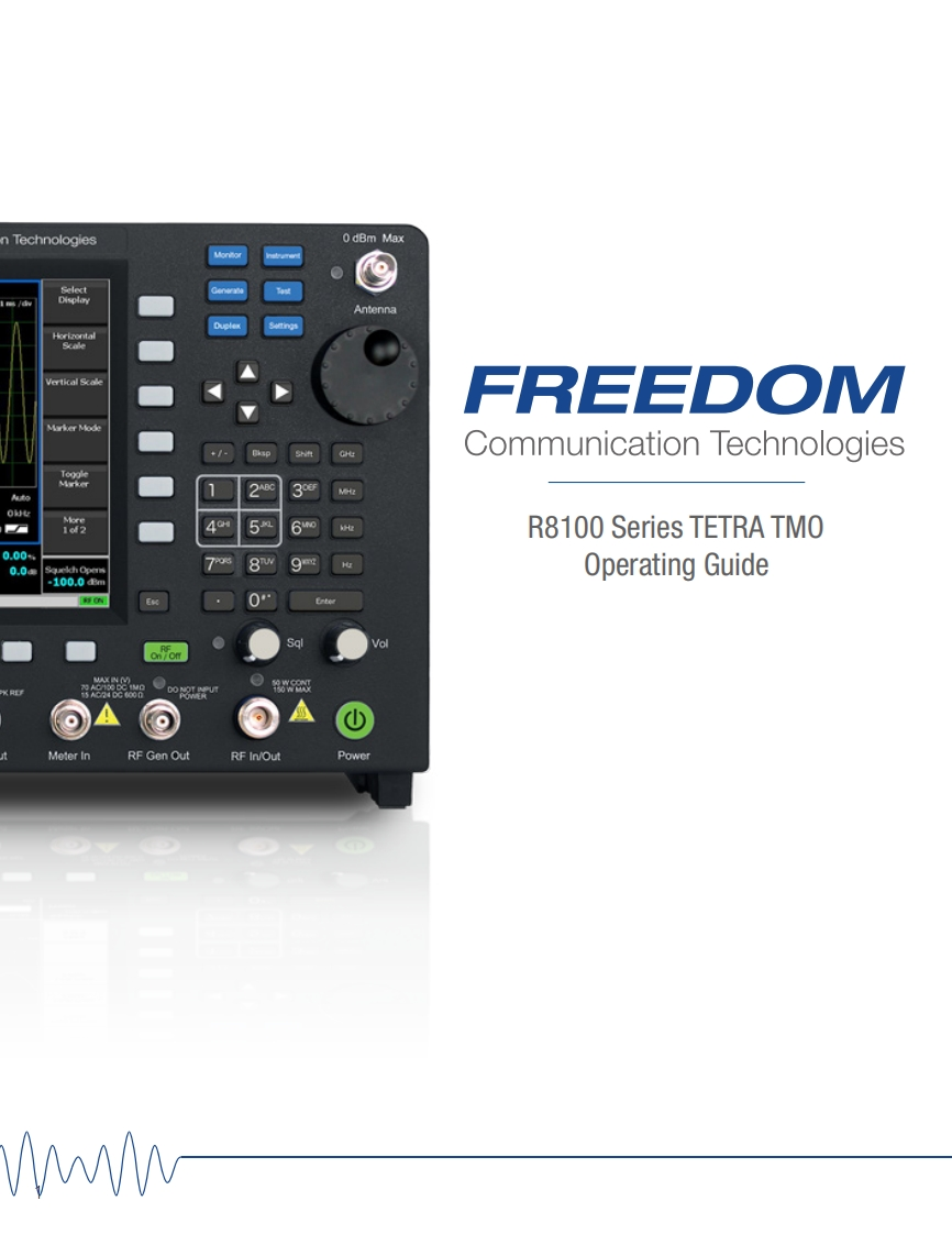 TETRA-TMO-操作说明书手册