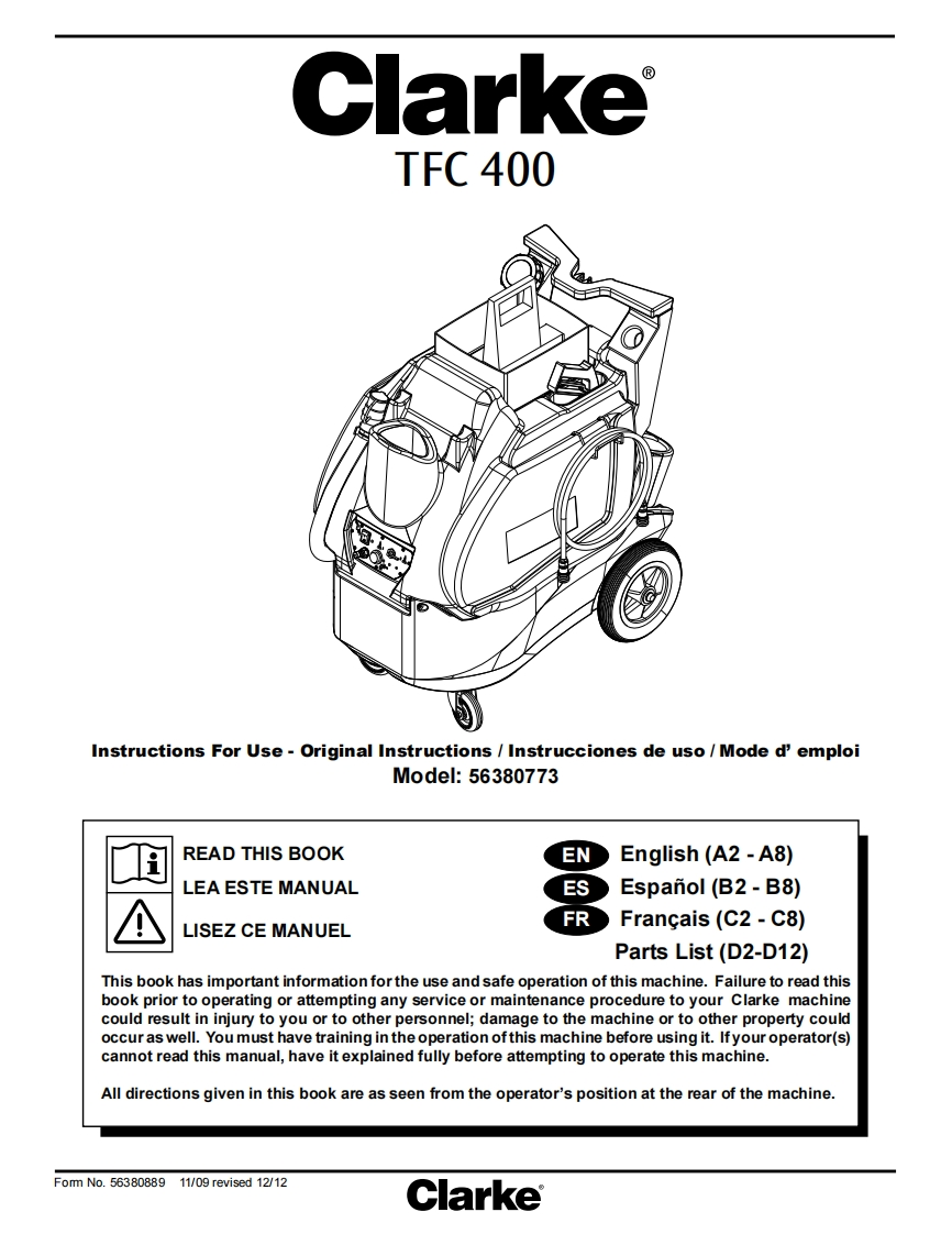 TFC-parts维修零部件手册