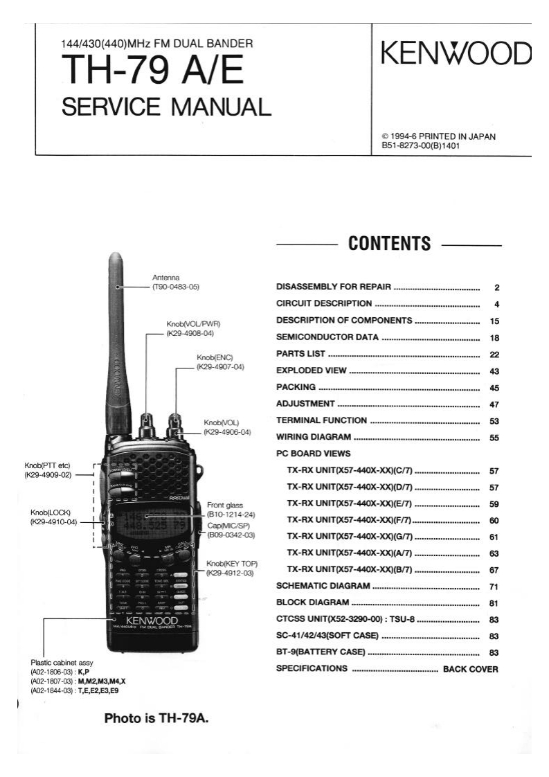 TH-79_Service_manual