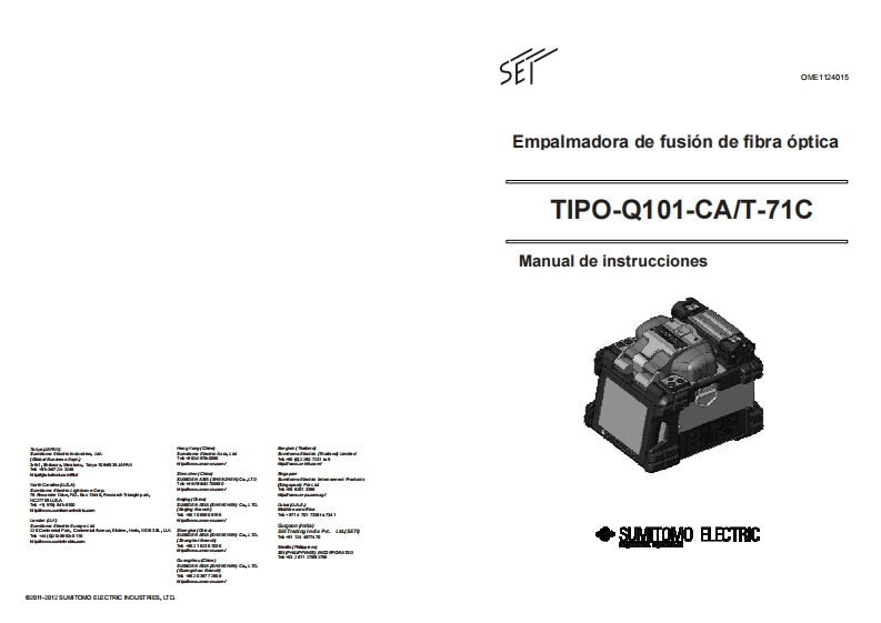 TIPO-Q101-CA-T-71C-操作说明书手册-Spanish-pdf