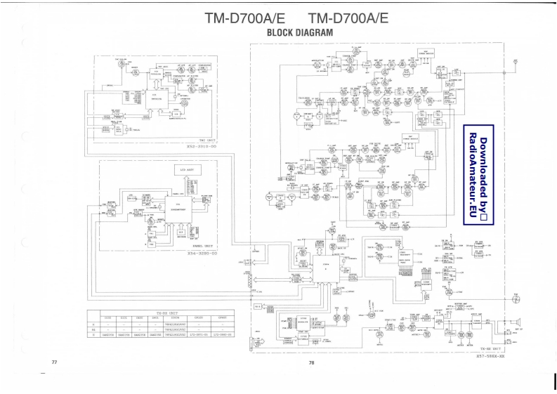 TM-D700A_E_电器原理图