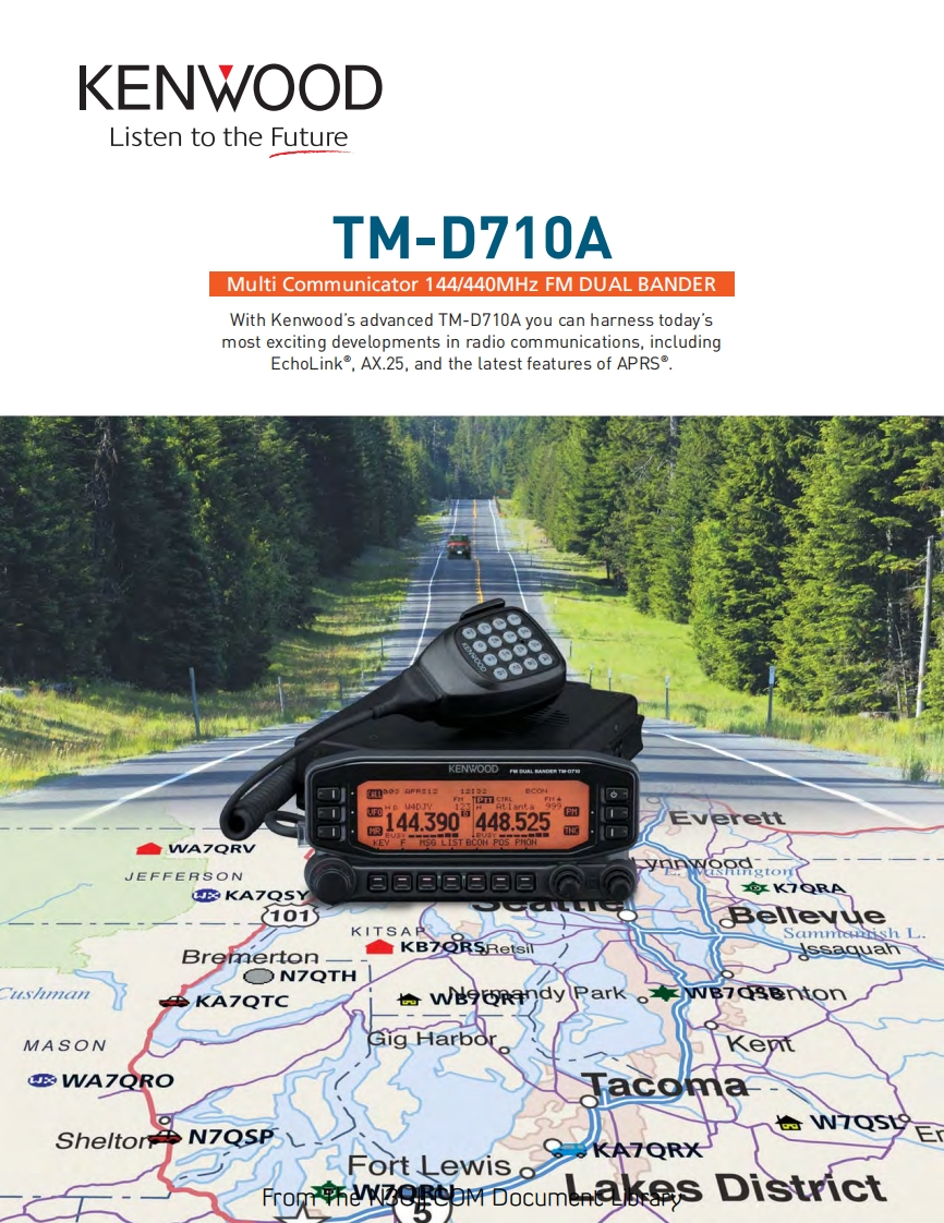 TM-D710A使用说明书手册