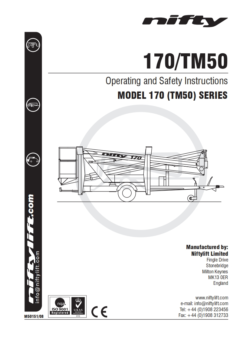 TM50HG_Operators_Manual操作与维护手册