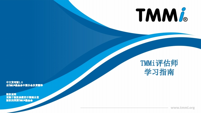 TMMi_评估师学习指南_V1.0_
