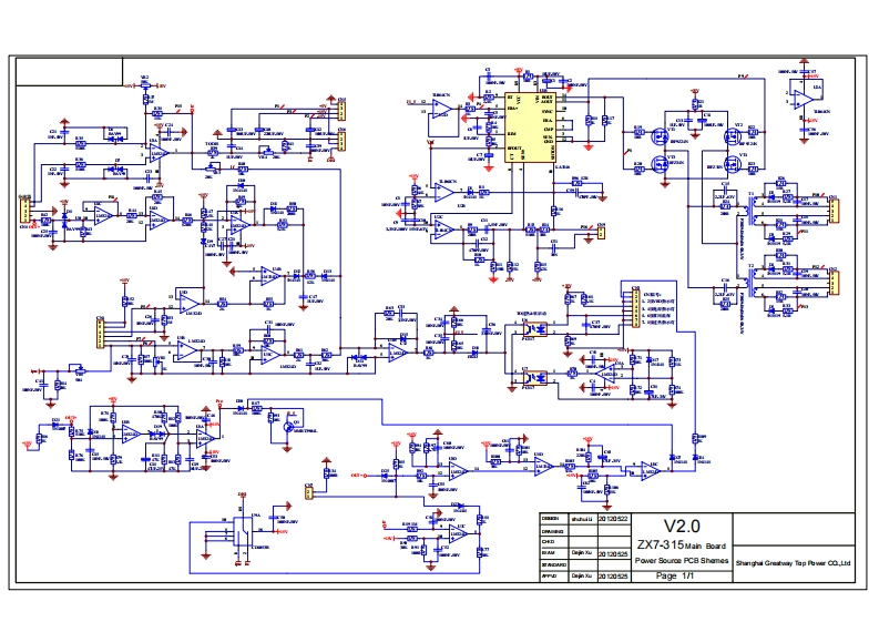 TOPARC3151Control1PCB1Board1Scheme1V2.0电器原理图