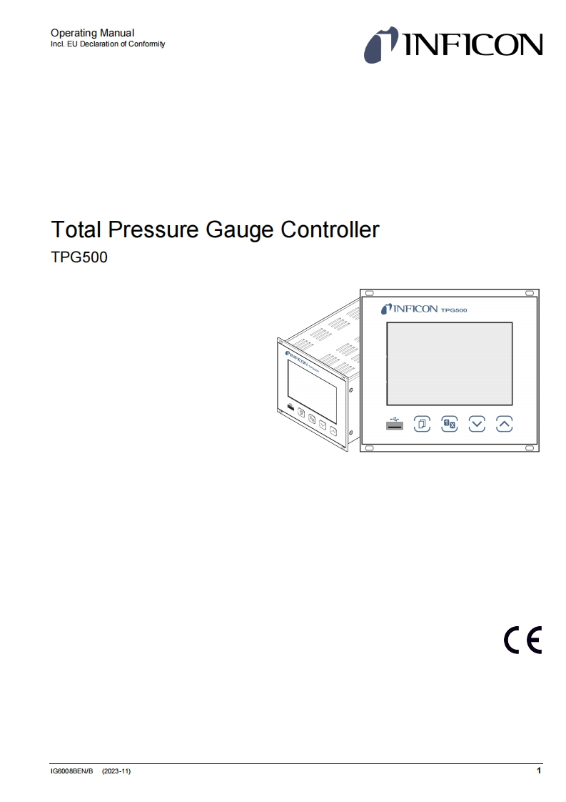 TPG500操作说明书手册
