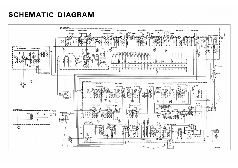 TR-2200G_电器原理图