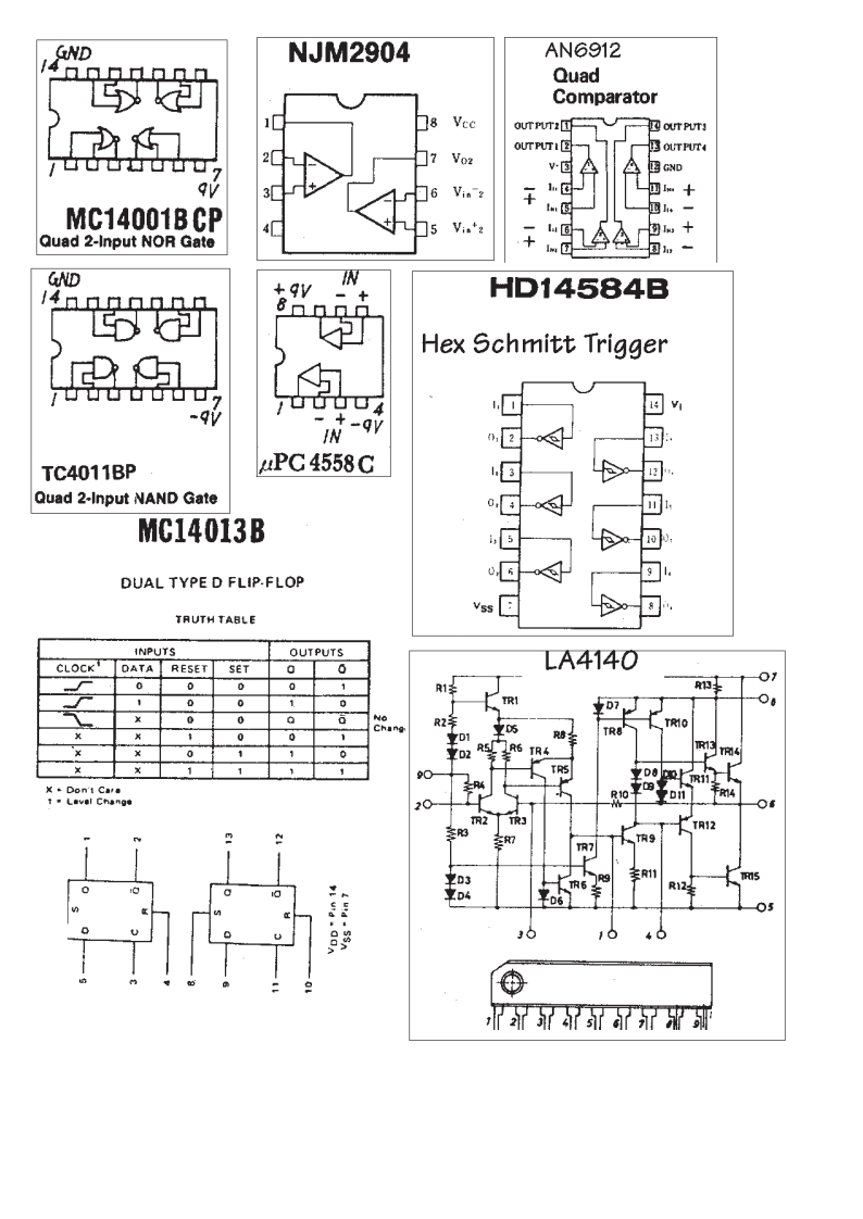 TR-606_Schematic电器原理图s