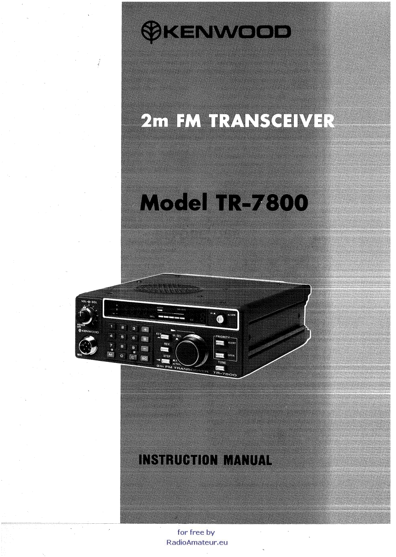 TR-7800_user操作说明书手册_DL1WKP
