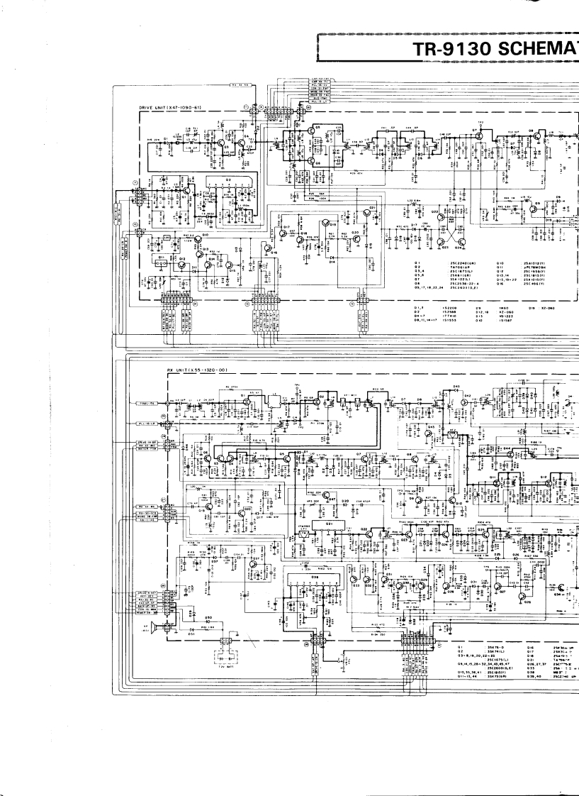 TR-9130电器原理图