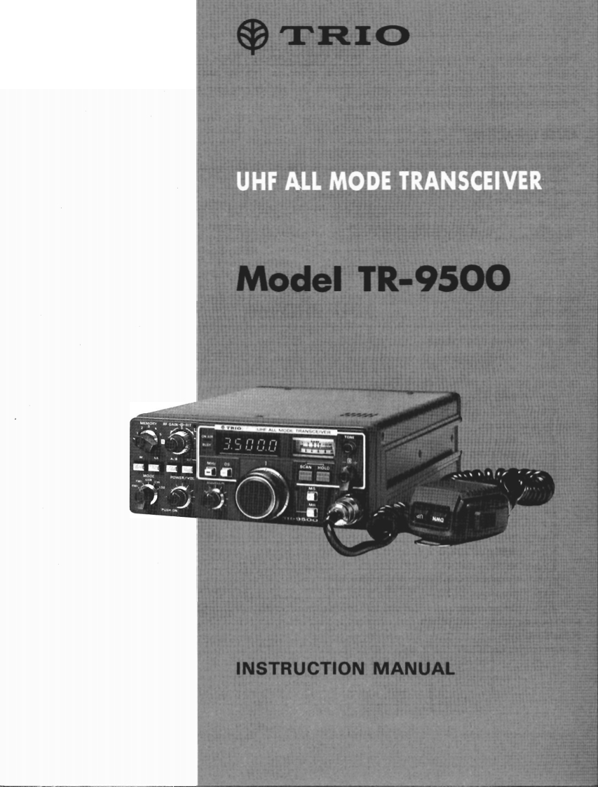 TR-9500_user操作说明书手册