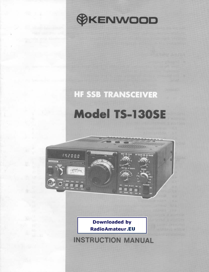 TS-130SE_使用说明书手册