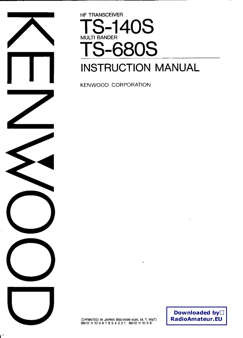 TS-140S_TS-680S_使用说明书手册